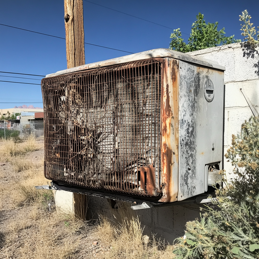 AC Capacitor Replacement in Phoenix Home
A Phoenix-based HVAC technician replacing the capacitor in an air conditioning unit. A faulty capacitor is a common issue that can cause the AC to stop cooling properly. Regular maintenance and inspections help catch such problems before they escalate, ensuring homeowners don’t suffer from a lack of cooling during Arizona’s intense summer heat. Capacitor replacement is a quick and efficient repair that can restore an air conditioner to full functionality.